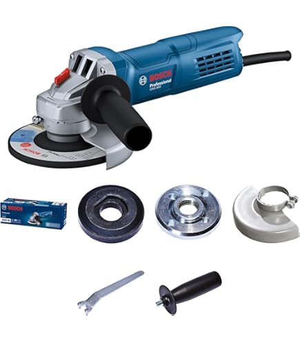 ZXpower Angle Grinder, 100mm Disc, 11000rpm No-Load Speed, 820W